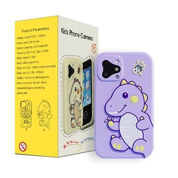 D17 Kids Dual Camera Phone Toy with Games, 32GB Memory Card