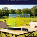 D17 LED Light-Up Drawing Board - 350x245mm - 14 Light Modes - Black