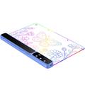D17 LED Light-Up Drawing Board - 350x245mm - 14 Light Modes - Blue