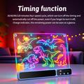 D17 LED Light-Up Drawing Board - 350x245mm - 14 Light Modes - Blue