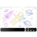 D17 LED Light-Up Drawing Board - 350x245mm - 14 Light Modes - White