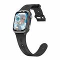 D18 1.83" 4G Kids Smartwatch with GPS, Video Calling, SOS - Black
