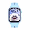 D18 1.83" 4G Kids Smartwatch with GPS, Video Calling, SOS - Blue