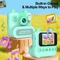 D18 Kids Instant Print Camera with 2.4" Screen
