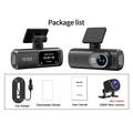 D19 MAX 4K Dual Dash Cam with Rear Car Camera - GPS/WiFi - Black