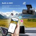 D192 MAX 4K WiFi Dash Cam - 170 Wide Angle, Night Vision, Parking Monitor - Black