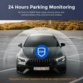 D192 MAX 4K WiFi Dash Cam - 170 Wide Angle, Night Vision, Parking Monitor - Black