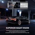 D28 4K Dual-Channel Dash Cam with WiFi, ADAS, BSD Alerts - Black