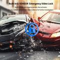 D28 4K Dual-Channel Dash Cam with WiFi, ADAS, BSD Alerts - Black