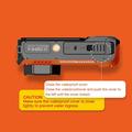 D50 Dual Screen Waterproof Action Camera - 65MP, IP68