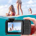 D50 Dual Screen Waterproof Action Camera - 65MP, IP68