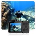 D50 Dual Screen Waterproof Action Camera - 65MP, IP68