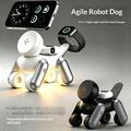 D6 3-in-1 Robot Dog Magnetic Wireless Charger for iPhone, Apple Watch, AirPods - Black
