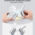 D6 3-in-1 Robot Dog Magnetic Wireless Charger for iPhone, Apple Watch, AirPods - White