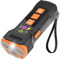 D900 6-in-1 Ultrasonic Dog Repeller and Anti-Bark Training Device - Black