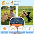 D900 6-in-1 Ultrasonic Dog Repeller and Anti-Bark Training Device - Black