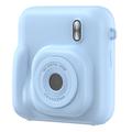 DC506 Kids Mini Instant Thermal Print Camera - Blue