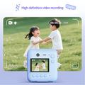 DC506 Kids Mini Instant Thermal Print Camera - Blue