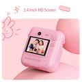 DC506 Kids Mini Instant Thermal Print Camera - Pink