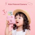 DC506 Kids Mini Instant Thermal Print Camera - Pink