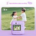 DC506 Kids Mini Instant Thermal Print Camera - Purple