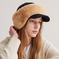 DEZ57 Plush Ear Muffs - Caramel Brown