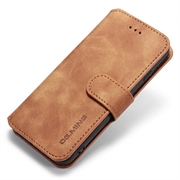 iPhone 7/8/SE (2020)/SE (2022) DG.MING Retro Wallet Case - Brown