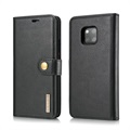 DG.Ming Huawei Mate 20 Pro Detachable Wallet Leather Case - Black