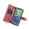 DG.Ming Huawei Mate 20 Pro Detachable Wallet Leather Case - Red