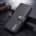 Huawei P30 DG.Ming Detachable Wallet Leather Case - Black