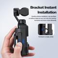 DJI Osmo Pocket 4 Multi-Functional Magnetic Mount Stand - 1/4" Thread - Black