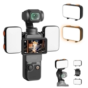 DJI Osmo Pocket 4P/4/3 Portable LED Fill Light with 3 Color Modes - 2 Pcs.