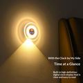 DMS-A2501 Smart Wall Light with Clock and Motion Sensor - White