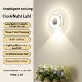 DMS-A2501 Smart Wall Light with Clock and Motion Sensor - White