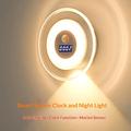 DMS-A2501 Smart Wall Light with Clock and Motion Sensor - White