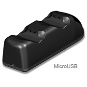 DOBE TP4-889 Charging Dock Dual Stand Charger Base for PS4 / PS4 Slim / PS4 Pro Dualshock Controller