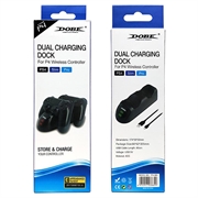 DOBE TP4-889 Charging Dock Dual Stand Charger Base for PS4 / PS4 Slim / PS4 Pro Dualshock Controller