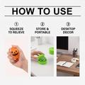 Dowmoo Halloween Dumpling Squishy Stress Relief Toy with Steamer Box - White Ghost