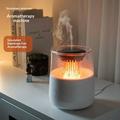 DP-160 Raindrop Effect Ultrasonic Humidifier/Essential Oil Diffuser - 320ml - White
