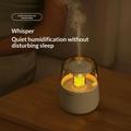 DP-160 Raindrop Effect Ultrasonic Humidifier/Essential Oil Diffuser - 320ml - White