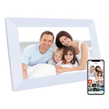 DPF-1008Y 10.1 Digital Photo Frame w. Touchscreen - White