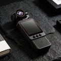 DV09 Clip-On 4K WiFi Pocket Camera with Rotating Lens - Black