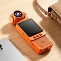 DV09 Clip-On 4K WiFi Pocket Camera with Rotating Lens - Orange