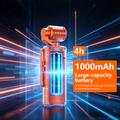 DV09 Clip-On 4K WiFi Pocket Camera with Rotating Lens - Orange