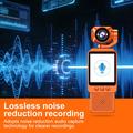 DV09 Clip-On 4K WiFi Pocket Camera with Rotating Lens - Orange
