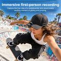 DV200 2.7K Hat Clip Action Camera with App Control - Black