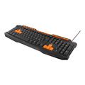 Deltaco GAM-024 Membrane Gaming Keyboard - Nordic Layout