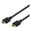 Deltaco High-Speed HDMI Cable with Ethernet - 10m, 4K UHD - Black