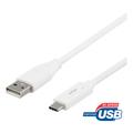 Deltaco USB 2.0 to USB-C Cable - 1m/3A