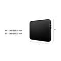 Deluxe Neoprene Laptop Sleeve - 14"-15" - Black